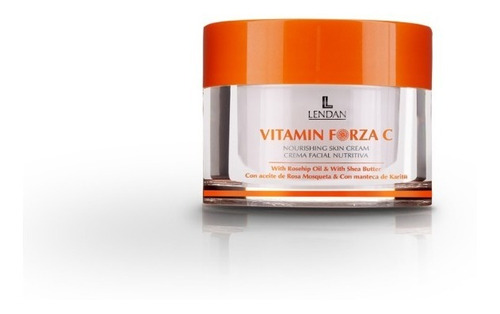 Crema Facial Nutritiva Lendan Vitamin Forza 50ml Normal/seca Tipo de piel Normal a seca