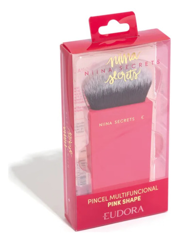 Pincel Multifuncional Pink Shape Niina Secrets