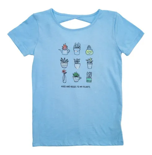 comprar Polera Niña Celeste Pillin