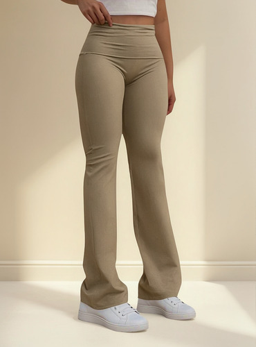 Y Pantalones Deportivos Con Cintura Elástica En Color Para