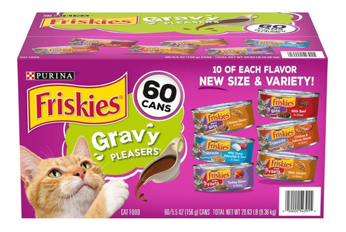 Alimento Para Gatos Purina Friskies Gravy 9.36 Kg