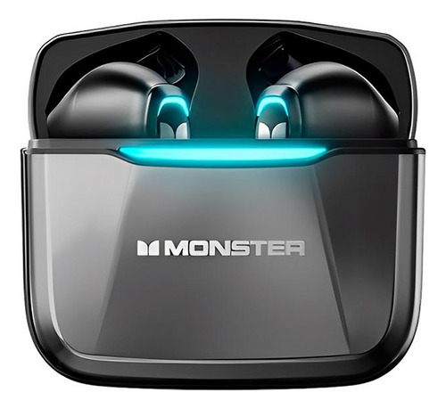 Fone De Ouvido Bluetooth Sem Fio Gamer Monster Airmars Gt11 Preto