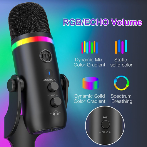 Micrófono Usb Zealsound Para iPhone, Micrófono De De De Con