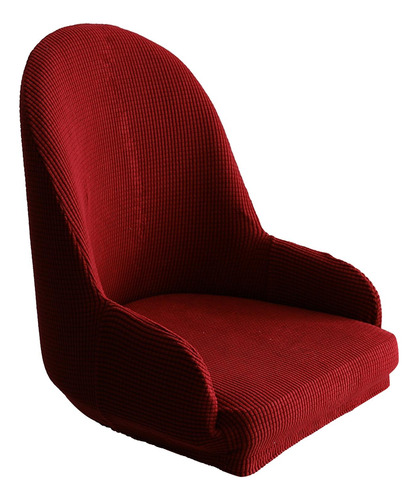 Trasera Silla De Comedor Funda Protectora Hotel Vino Rojo
