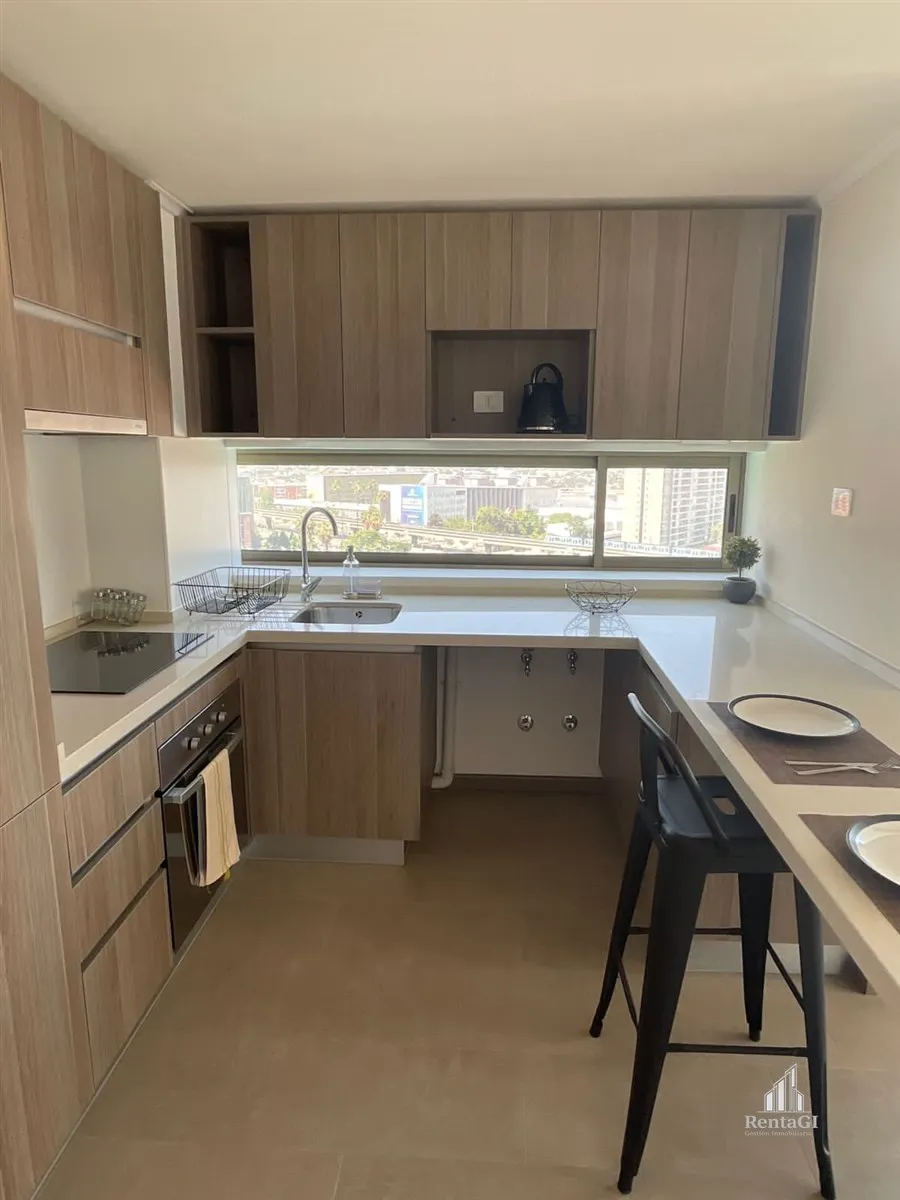 Imagen 2 de 19 de Arriendo Macul 2d2b, Condominio Laguna Centro