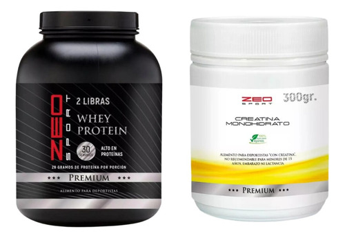 Whey Protein + Creatina 300g