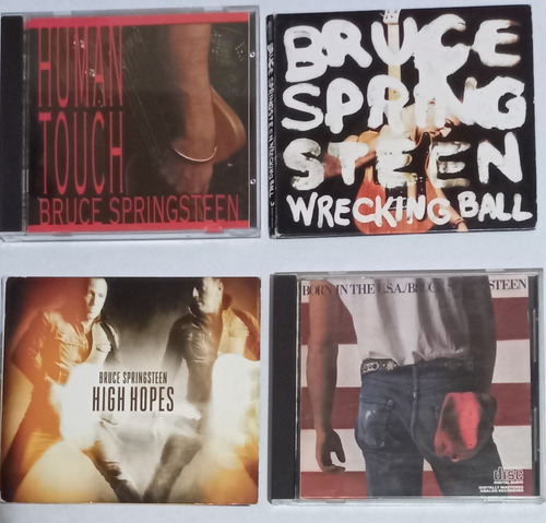 Lote Cds Bruce Springsteen High Hopes,born In,human Touch,wb