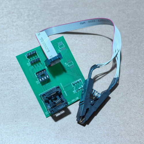 Adaptador Eeprom, Clip De Cable De 8 Pines, Soic 8, Sop8, Cl