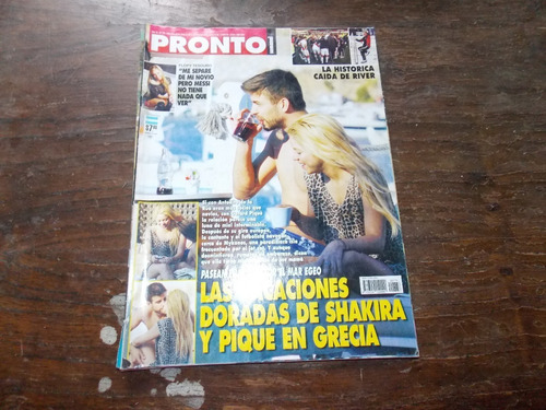 Revista Pronto 778 Shakira Pique 29/6/11 Ricky Mau Wanda 