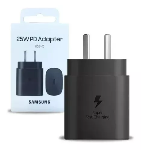 Samsung Cargador EP-TA800NBEG - Carga rápida - 25W - Negro