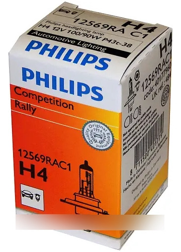 Bombillo Halogeno H4 P43t 12v 100/90w 30% Mas Vision