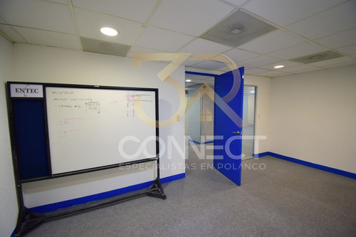 Oficina En Renta En Anzures 6c/2b/1e - Excelente Ubicación - 178m2