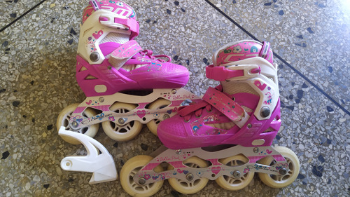 Patines En Linea Canariam Roller Pink  Iniciación/recreación