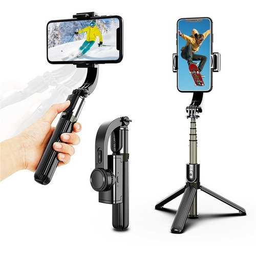 Estabilizador Inalámbrico Gimbal Selfie Stick Trípode L08 Bt