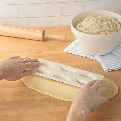 Cucinapro Pierogi Maker Con Bandeja Y Prensa Hace 6 O A La Y