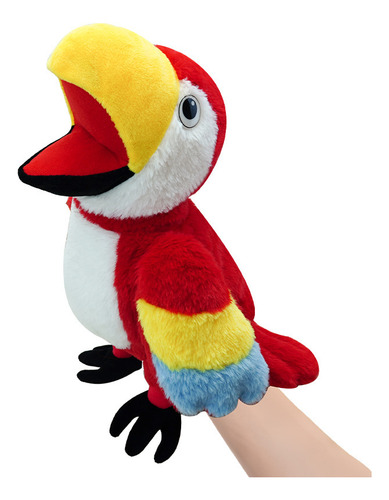Marioneta De Mano Loro De Peluchejuegos Para Padres E Hijos