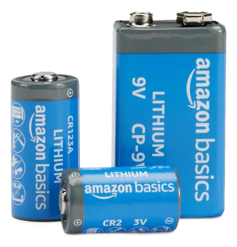 Batería Amazon Basics Cr2 De Litio, 3 V, 800 Mah, Paquete De