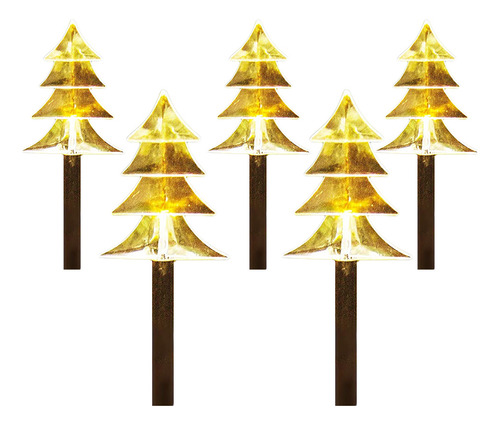Luces Led Para Caminos Con Forma De Árbol De Navidad Y Paisa