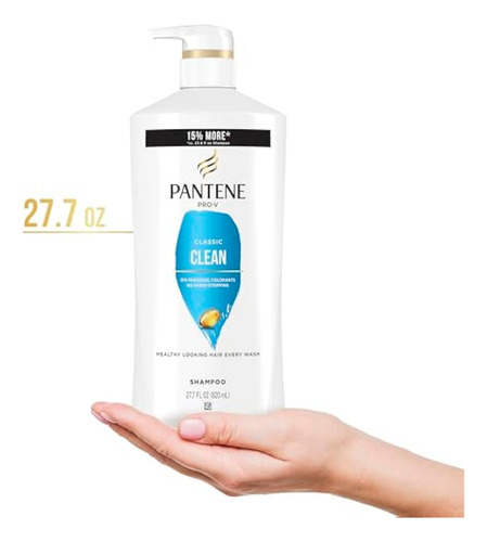 Shampoo Pantene Classic Clean Twin Pack, Pro-v
