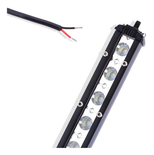 Barra Recta 42 Led Slim 113 Cm 126 W Neblinero Off Road 4x4