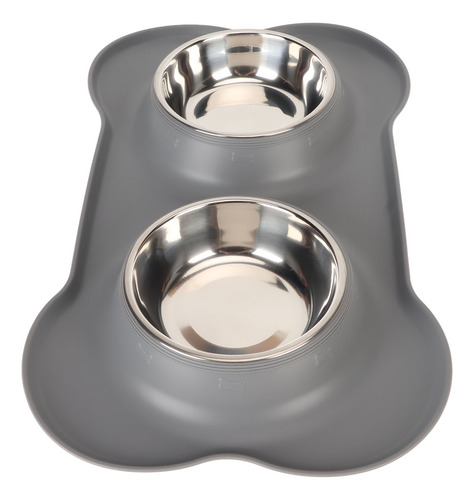 Juego De Cuencos De Comida Para Perros, Tapetes Para Evitar