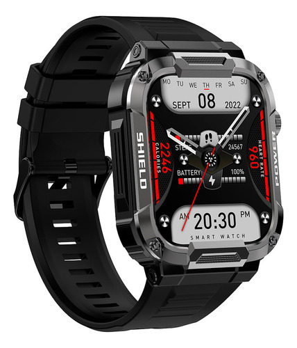 Smartwatch Reloj Inteligente Deportivo Gadnic Android Pro Malla Negro
