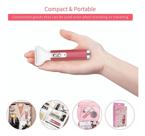 Barbeador 5-em-1 Feminino Apenas Com Usb Recarregável