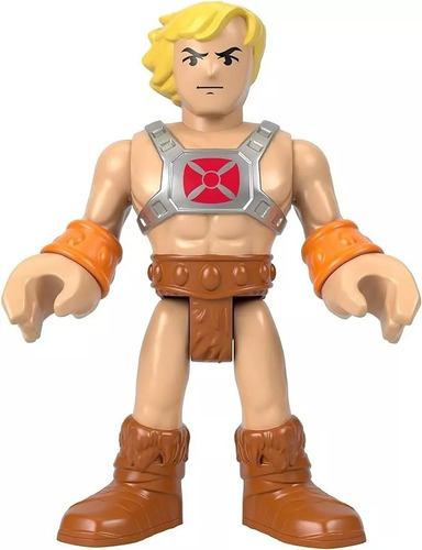Figura He Man Xl Masters Of The Universe Fisher Price Mattel Imaginext +3