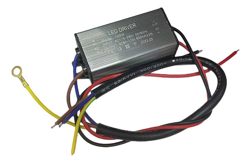Driver De Led À Prova D'água Ip66 Fonte De 100w 600ma