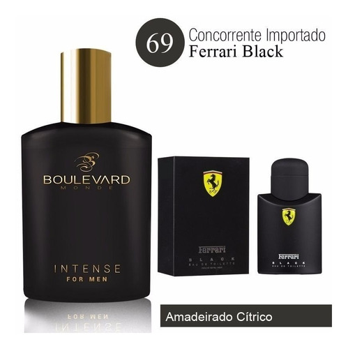 Perfume Ferrari Black - Extrato De Parfum 100ml