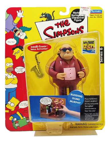 Playmates - The Simpsons- Bleeding Gums Murphy