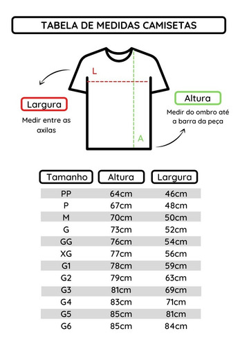 Camiseta Plus Size Masculina Lisa