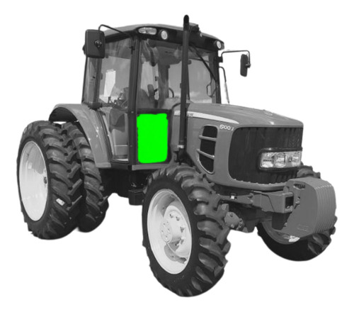 Para-brisa Inferior Direito Trator John Deere 6110/6125/6150