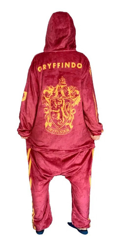 Imagem 3 de 5 de Macacão Pijama Kigurimi Harry Potter Grifinoria M Zc10071158