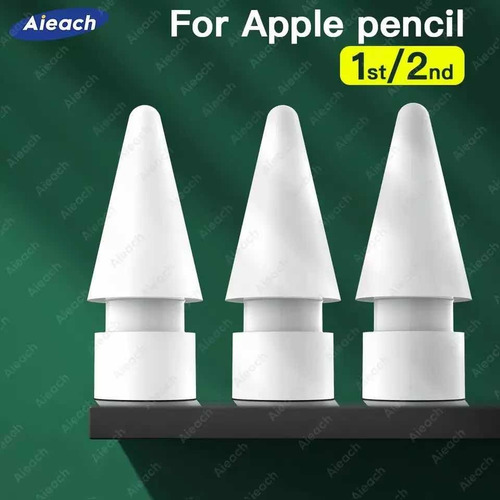 Imagen 7 de 7 de Punta Remplazo Compatible Con Apple Pencil 1era Y 2da Gen