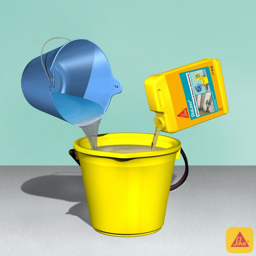 Sika Latex Promotor De Adherecia Para Morteros 4,5 Lts