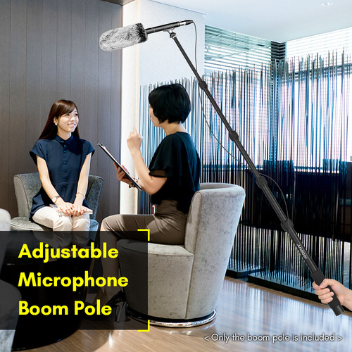 Micrófono De Mano Andoer Boom Arm, Micrófono Extensible De 5