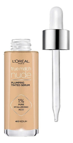 Base L'oréal Paris True Match Nude Sérum N°3-4 Medium 30ml