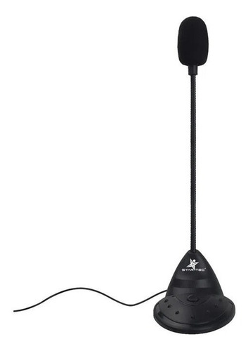 Imagen 2 de 2 de Micrófono Startec St-mic-02 Negro