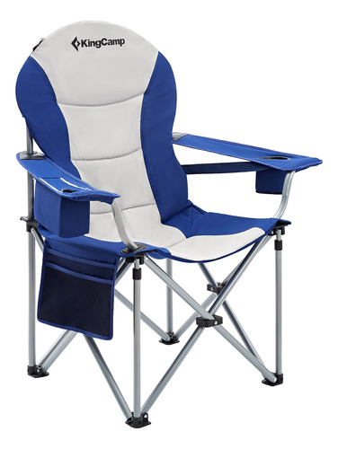 Kingcamp Silla De Campamento Plegable Acolchada Con Respaldo