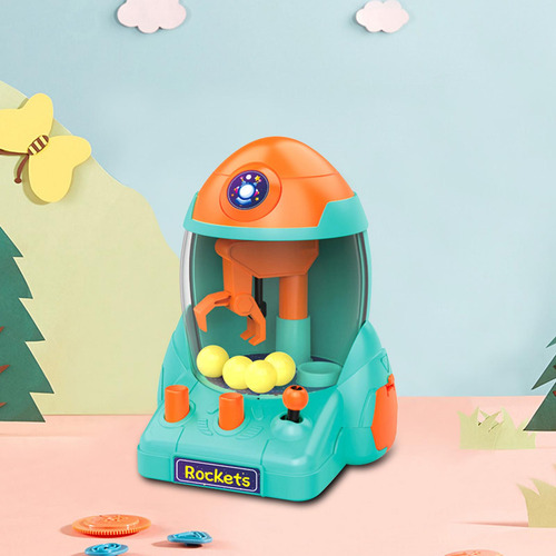Máquina De Mini Para Regalo De Juguete Los Cohete Naranja