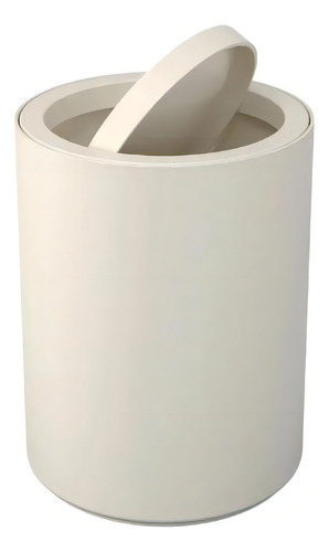Lixeira Com Tampa Basculante Coza Serene 1 Litro Light Gray
