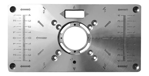 1 Placa De Inserción De Mesa Multifuncional Para Carpintería