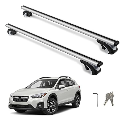 54  Universal Adjustable Roof Rack Cross Bars Compatibl...