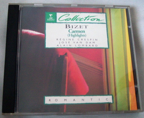 Bizet Carmen Opera Crespin Van Dam Lombard 1 Cd ( S )