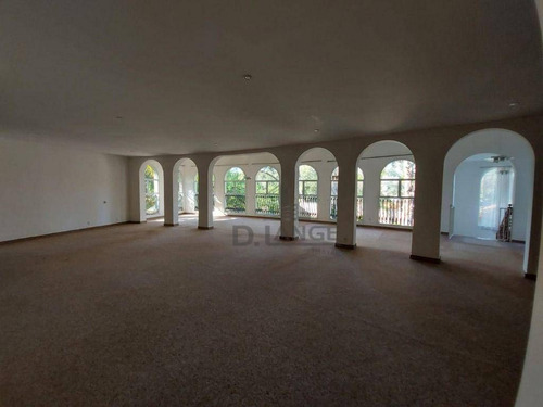 Imagem 16 de 30 de Casa Com 5 Dormitórios Para Alugar, 800 M² Por R$ 12.000,00/mês - Gramado - Campinas/sp - Ca14883