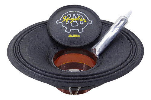 Imagem 3 de 4 de Kit Reparo Spyder Kaos 2.5 1250 W Rms 12 Pol 4 Ohms Original