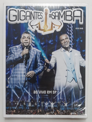 Kit - Cd + Dvd - Gigantes Do Samba - ( Ao Vivo Em Sp ) 2014 