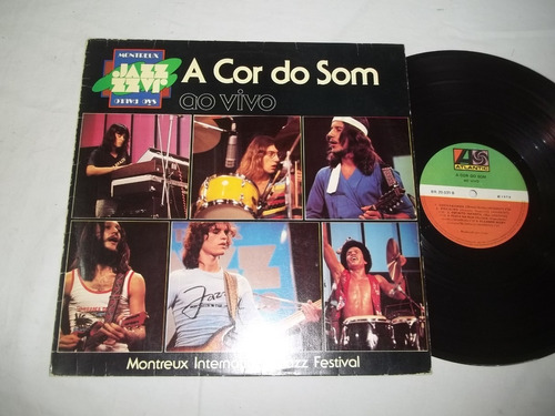 Lp Vinil - A Cor Do Som - Ao Vivo 