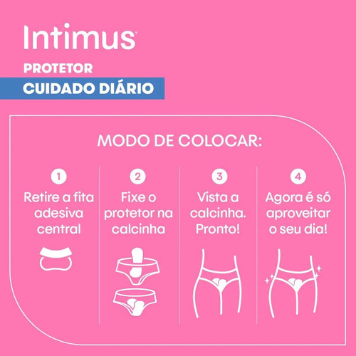 Kit 2 Absorvente Intimus Tripla Proteção C/abas-suave 32 Und